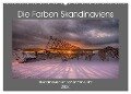 Die Farben Skandinaviens (Wandkalender 2024 DIN A2 quer), CALVENDO Monatskalender - Oliver Schwenn
