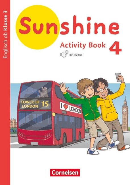 Sunshine 4. Schuljahr. Baden-Württemberg, Hessen, Niedersachsen - Activity Book - Inga Bensmann, Helga Haudeck, Nadine Kerler, Caroline Schröder