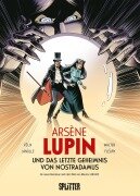 Cover-Bild zum Titel 'Arsène Lupin und das letzte Geheimnis von Nostradamus (Graphic Novel)' von 'Jérôme Félix'