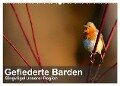 Gefiederte Barden - Singvögel unserer Region (Wandkalender 2024 DIN A2 quer), CALVENDO Monatskalender - Alexander Krebs