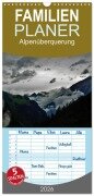 Cover-Bild zum Titel 'Familienplaner 2026 - Alpenüberquerung mit 5 Spalten (Wandkalender, 21 x 45 cm) CALVENDO' von 'Wittmann Steffen'
