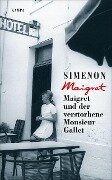 Maigret und der verstorbene Monsieur Gallet - Georges Simenon