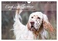 English Setter ¿ Impressionen edler Hunde (Wandkalender 2024 DIN A4 quer), CALVENDO Monatskalender - Visovio Visovio