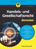 Handels- und Gesellschaftsrecht für Dummies - André Niedostadek