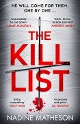 Cover-Bild zum Titel 'The Kill List' von 'Nadine Matheson'