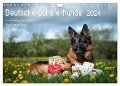 Deutsche Schäferhunde Seelentröster (Wandkalender 2024 DIN A4 quer), CALVENDO Monatskalender - Petra Schiller