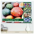 Do-It-Yourself Kunst - Entdecke die Freude am Steine bemalen (hochwertiger Premium Wandkalender 2025 DIN A2 quer), Kunstdruck in Hochglanz - Anja Frost