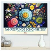 Jahresrunde Schönheiten (hochwertiger Premium Wandkalender 2026 DIN A2 quer), Kunstdruck in Hochglanz - DigitalDreamweaver DigitalDreamweaver
