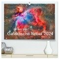 Galaktische Nebel (hochwertiger Premium Wandkalender 2024 DIN A2 quer), Kunstdruck in Hochglanz - Reinhold Wittich