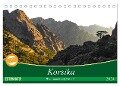 Korsika - Weitwanderweg GR 20 (Tischkalender 2024 DIN A5 quer), CALVENDO Monatskalender - Carmen Vogel
