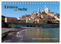 Riviera und Mehr - Nizza, Cannes, San Remo, Monaco (Tischkalender 2026 DIN A5 quer), CALVENDO Monatskalender - Hermann Koch