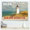 Rubjerg Knude Fyr (hochwertiger Premium Wandkalender 2024 DIN A2 quer), Kunstdruck in Hochglanz - Werner Prescher