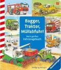 Cover-Bild zum Titel 'Bagger, Traktor, Müllabfuhr!' von 'Daniela Prusse'