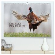 Cover-Bild zum Titel 'Emotionale Momente: Die Balz der Fasane / CH-Version (hochwertiger Premium Wandkalender 2026 DIN A2 quer), Kunstdruck in Hochglanz' von 'Ingo Gerlach GDT'