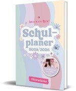 Cover-Bild zum Titel 'Spring in eine Pfütze! Schulplaner 2025/2026' von 'ViktoriaSarina'