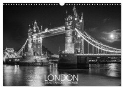 London Stadt an der Themse (Wandkalender 2026 DIN A3 quer), CALVENDO Monatskalender - Dirk Meutzner