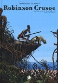 Cover-Bild zum Titel 'Robinson Crusoe. Dal romanzo di Daniel Defoe' von 'Christophe Gaultier'