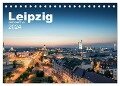 Leipzig perspective (Tischkalender 2024 DIN A5 quer), CALVENDO Monatskalender - Christian Lindau