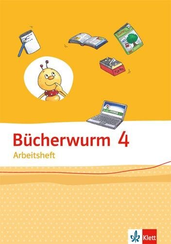 Bücherwurm Sprachbuch 4. Ausgabe Berlin, Brandenburg, Mecklenburg-Vorpommern, Sachsen, Sachsen-Anhalt, Thüringen - 