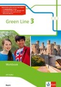 Cover-Bild zum Titel 'Green Line 3. Ausgabe Bayern. Workbook mit Audios onl. 7. Klasse' von ''