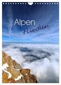 Alpen Flu­i­dum (Wandkalender 2024 DIN A4 hoch), CALVENDO Monatskalender - Stefan Mosert
