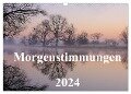 Morgenstimmungen 2024 (Wandkalender 2024 DIN A3 quer), CALVENDO Monatskalender - Jörg Hennig