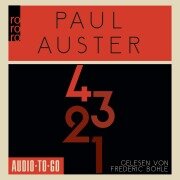 Cover-Bild zum Titel '4 3 2 1' von 'Paul Auster'