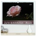 Zarte Schönheiten - Rosen (hochwertiger Premium Wandkalender 2024 DIN A2 quer), Kunstdruck in Hochglanz - Bianca Schumann