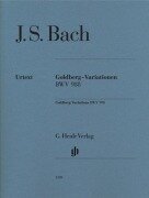 Cover-Bild zum Titel 'Goldberg-Variationen BWV 988' von 'Johann Sebastian Bach'