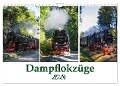 Schmalspurbahnen im Harz (Wandkalender 2024 DIN A4 quer), CALVENDO Monatskalender - Gierok, Steffen Magic Artist Design