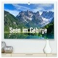 Seen im Gebirge (hochwertiger Premium Wandkalender 2024 DIN A2 quer), Kunstdruck in Hochglanz - Joachim Barig