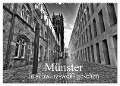 Münster in schwarz-weiß gesehen (Wandkalender 2024 DIN A2 quer), CALVENDO Monatskalender - Paul Michalzik
