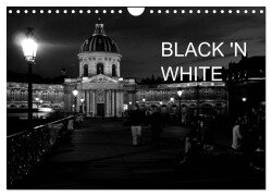 Cover-Bild zum Titel 'BLACK 'N WHITE (Wandkalender 2026 DIN A4 quer), CALVENDO Monatskalender' von 'Marie Schrader'