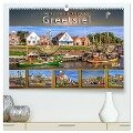 Reise an die Nordsee - Greetsiel (hochwertiger Premium Wandkalender 2024 DIN A2 quer), Kunstdruck in Hochglanz - Peter Roder