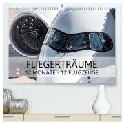 Cover-Bild zum Titel 'Fliegerträume: 12 Monate, 12 Flugzeuge (hochwertiger Premium Wandkalender 2026 DIN A2 quer), Kunstdruck in Hochglanz' von 'Jan Schönwälder'