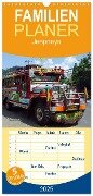 Familienplaner 2025 - Jeepneys mit 5 Spalten (Wandkalender, 21 x 45 cm) CALVENDO - Rudolf Blank