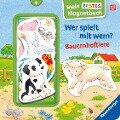 Cover-Bild zum Titel 'Mein erstes Magnetbuch - Wer spielt mit wem? Bauernhoftiere' von 'Sandra Grimm'