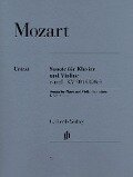 Mozart, Wolfgang Amadeus - Violinsonate e-moll KV 304 (300c) - Wolfgang Amadeus Mozart