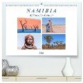 Namibia, afrikanisches Abenteuer (hochwertiger Premium Wandkalender 2024 DIN A2 quer), Kunstdruck in Hochglanz - Joana Kruse