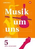 Cover-Bild zum Titel 'Musik um uns SI 5. Arbeits- und Musizierheft' von 'Jörg Breitweg, Klaus Weber, Markus Sauter'