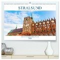 Stralsund - die historische Hansestadt an der Ostsee (hochwertiger Premium Wandkalender 2024 DIN A2 quer), Kunstdruck in Hochglanz - Christian Müller