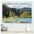 Affensteine Perspektiven - Elbsandstein (hochwertiger Premium Wandkalender 2024 DIN A2 quer), Kunstdruck in Hochglanz - Kevin Walther