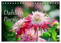 Dahlien Poesie (Tischkalender 2026 DIN A5 quer), CALVENDO Monatskalender - Rainer Plett