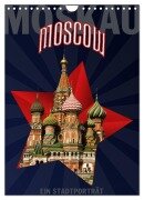 Moskau - Moscow - Ein Stadtporträt (Wandkalender 2026 DIN A4 hoch), CALVENDO Monatskalender - Hermann Koch