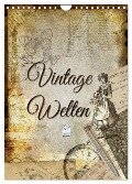 Vintage Welten (Wandkalender 2024 DIN A4 hoch), CALVENDO Monatskalender - Kathleen Bergmann