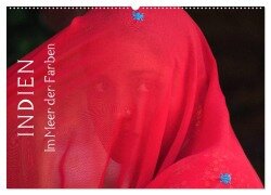 Indien - im Meer der Farben (Wandkalender 2025 DIN A2 quer), CALVENDO Monatskalender - Peter Schürholz