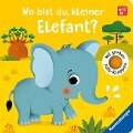 Cover-Bild zum Titel 'Wo bist du, kleiner Elefant?' von 'Klara Tünner'