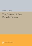 Cover-Bild zum Titel 'The Genesis of Ezra Pound's CANTOS' von 'Ronald L. Bush'