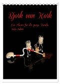 Bjork van Kork / Familienplaner (Tischkalender 2024 DIN A5 hoch), CALVENDO Monatskalender - Heike Hultsch