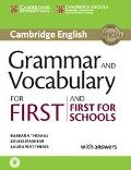 Grammar and Vocabulary for First and First for Schools Book with Answers and Audio - Barbara Thomas, Louise Hashemi, Laura Matthews